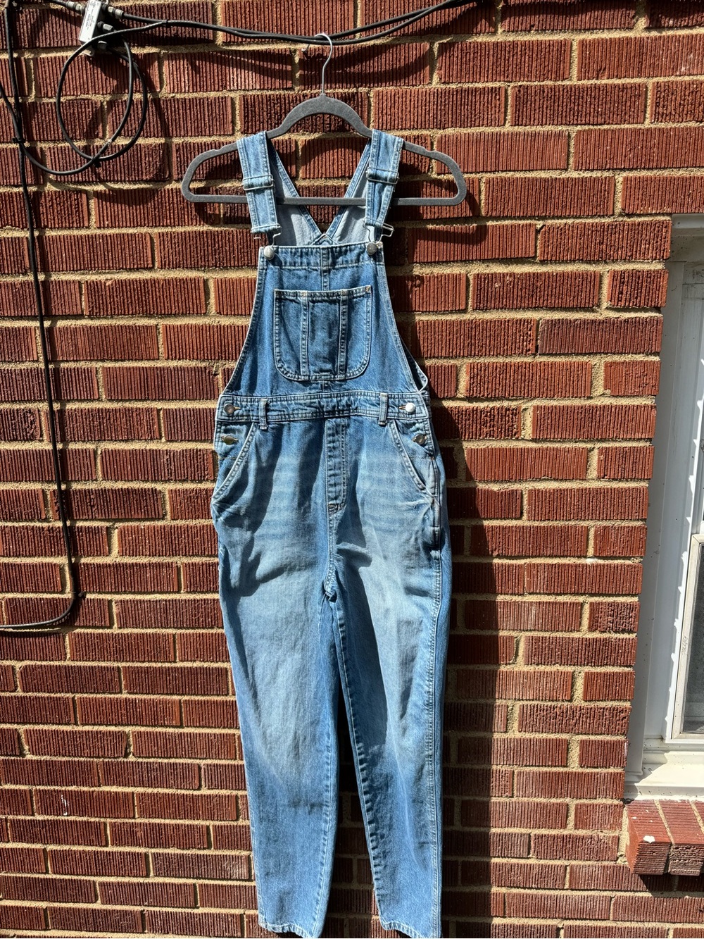 Harper Light Blue Denim Overalls
